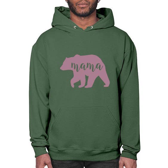 tshirt unlimited - Wholesale Hoodie - Men's - mama bear 175# - bears - animals- Hoodie3