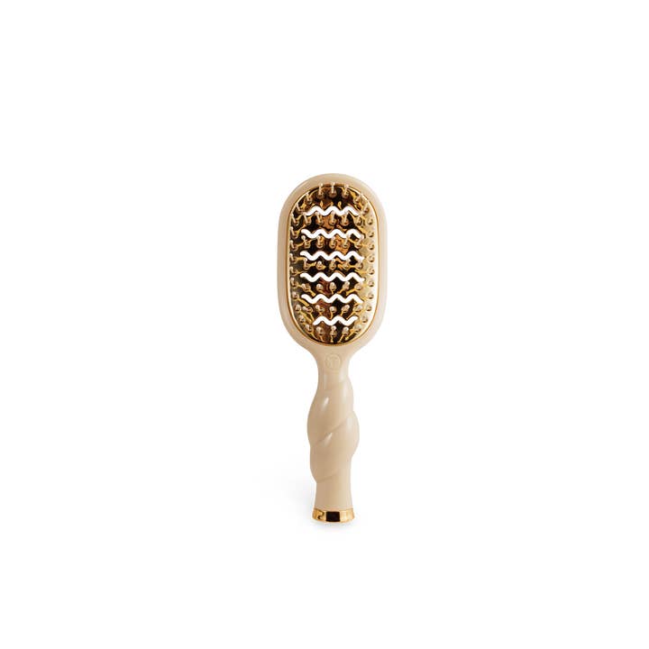 Mini Vented Brush | Tan for wholesale by TELETIES