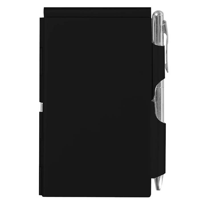 Wellspring - Wholesale Notepad - Flip Note - Blank Black