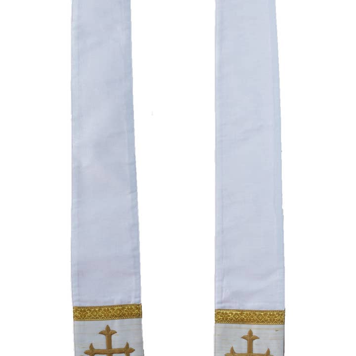 mds - Wholesale - mds Raw Silk look Reversible Stole #176502