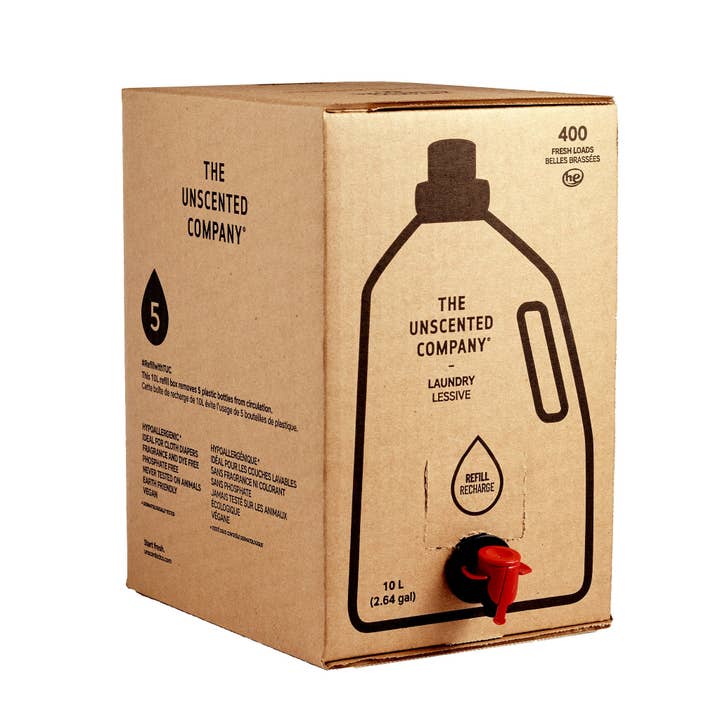 The Unscented Company - Wholesale Laundry Detergent Powder/Pods - Laundry - 10 L Refill box (400 loads)3