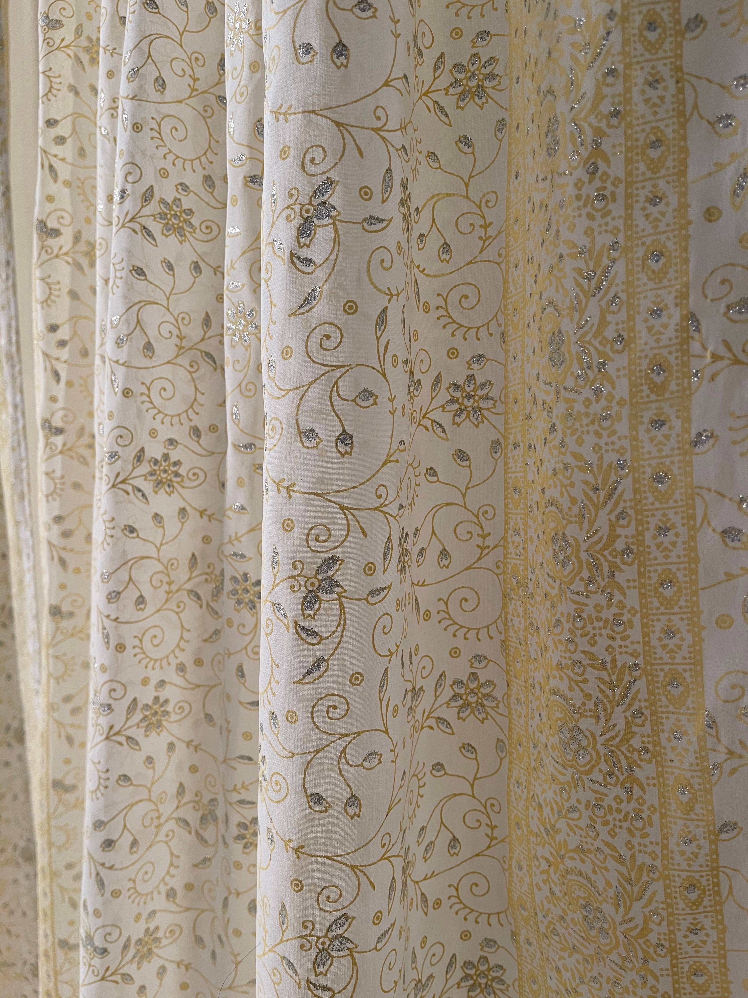 Colors By Padmini - Wholesale Curtain - Heavenly Backdrop Collection Light-filtering Sari Curtains5