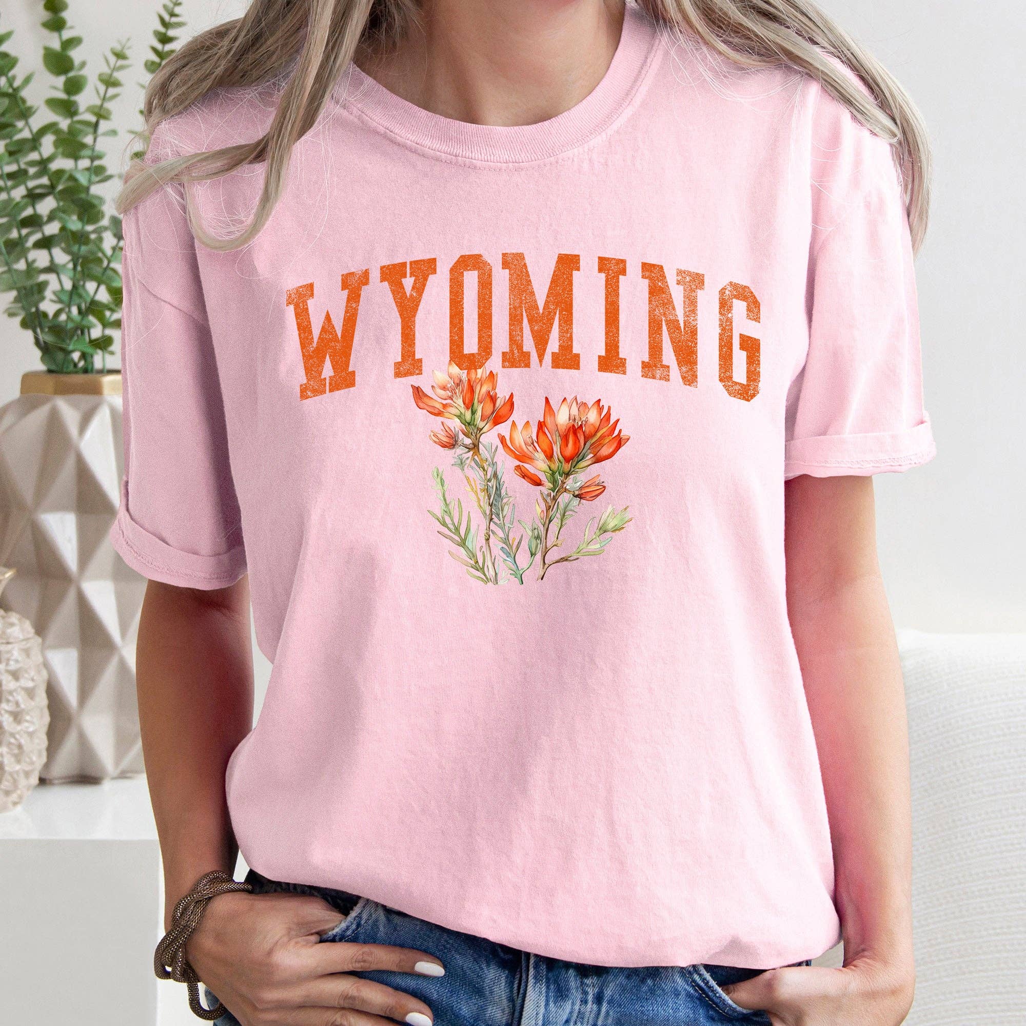 Refinery Number One LLC - Wholesale T-Shirt (Graphic) - Women's - Wyoming State Flower T-shirt5