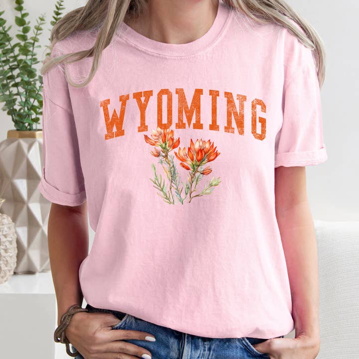 Refinery Number One LLC - Wholesale T-Shirt (Graphic) - Women's - Wyoming State Flower T-shirt5