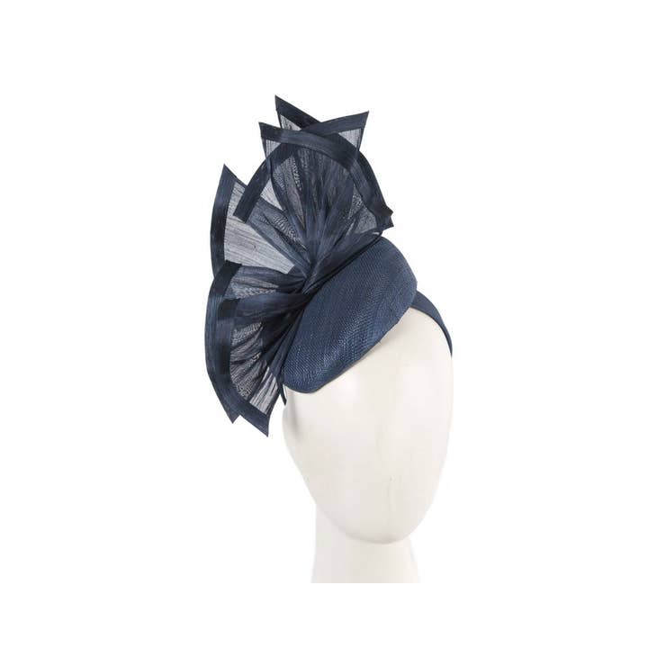 Max Alexander by Cupids Millinery Melbourne - Wholesale Fascinator hat – Women's - Pillbox fascinator with silk abaca sails16
