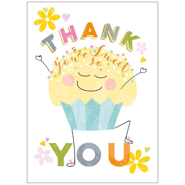 Dankeschön-Cupcake - Dankeskarte für den Großhandel von Legacy
