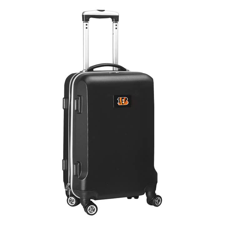 NFL Cincinnati Bengals 21" Carry-On Hardcase Spinner for wholesale by Mojo Licensing