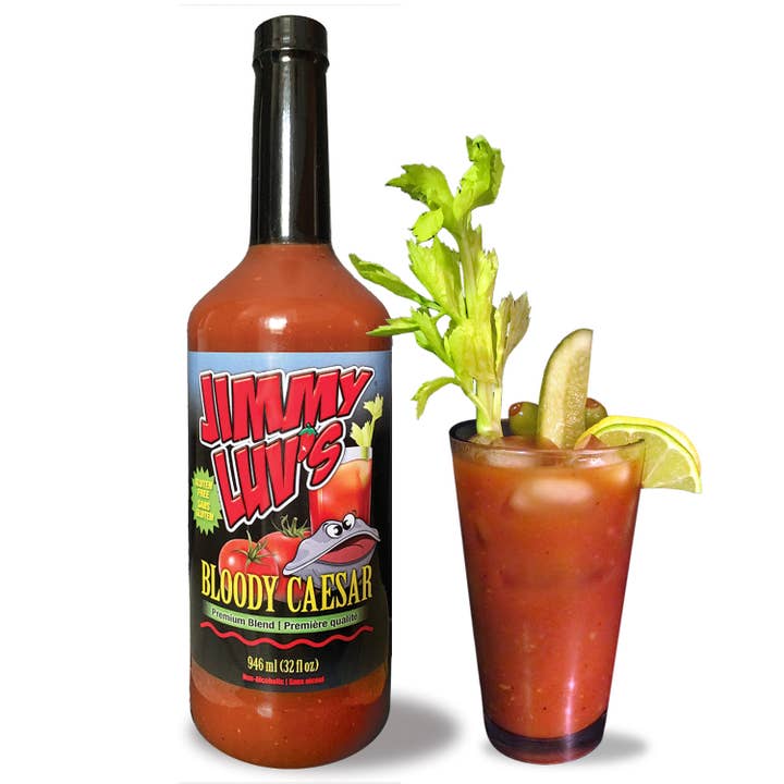 Bloody Caesar Mix for wholesale by Jimmy Luv's Bloody Mary Mix