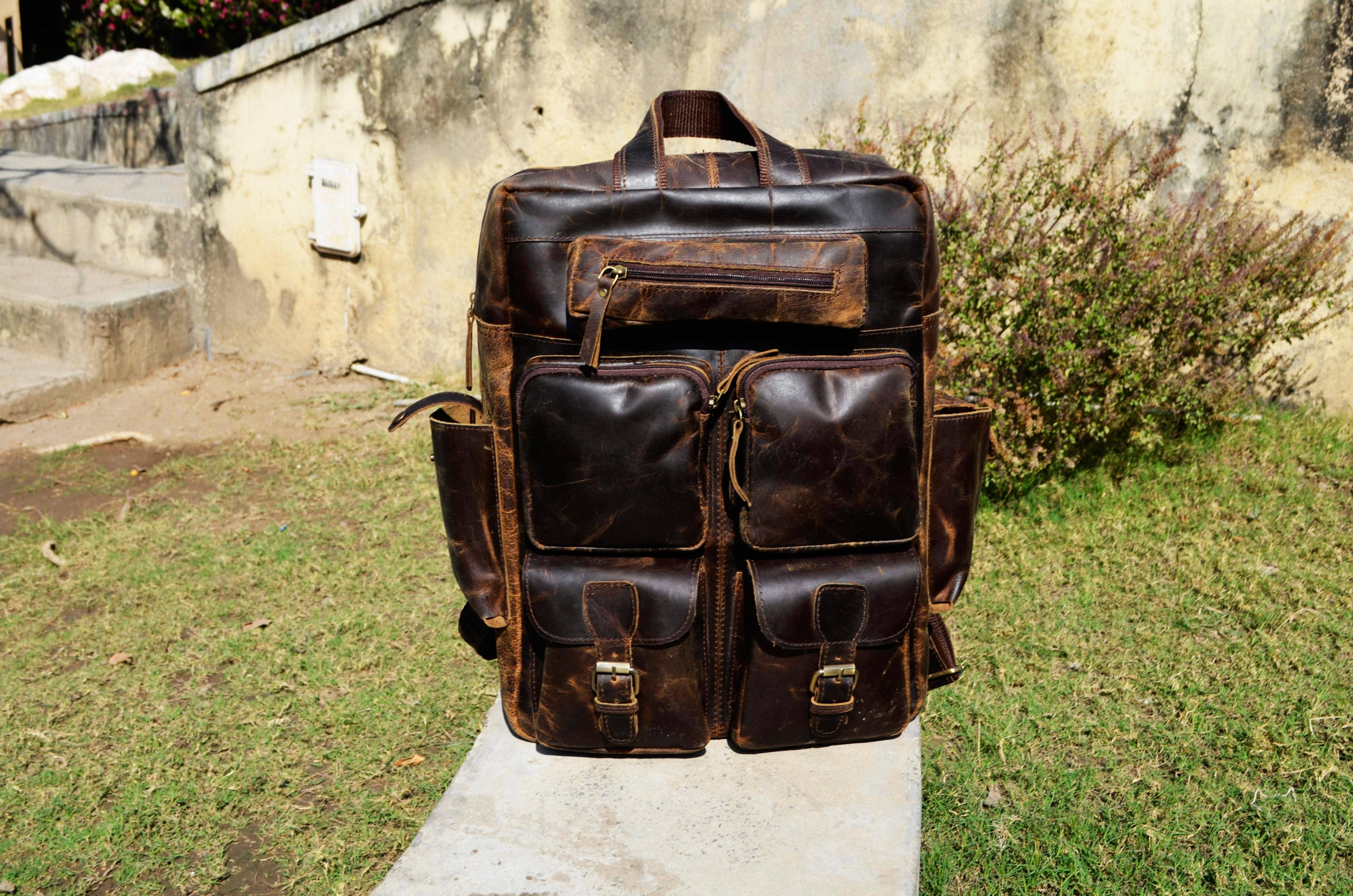 Billion Brothers - Wholesale Backpack - Unisex - Leather Backpack Rucksack Laptop Daypack Everyday Bag