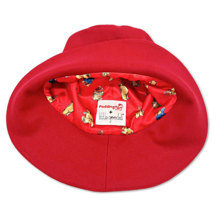 Little Goodall - Wholesale Bucket Hat - Kids - Red Paddington Hat2