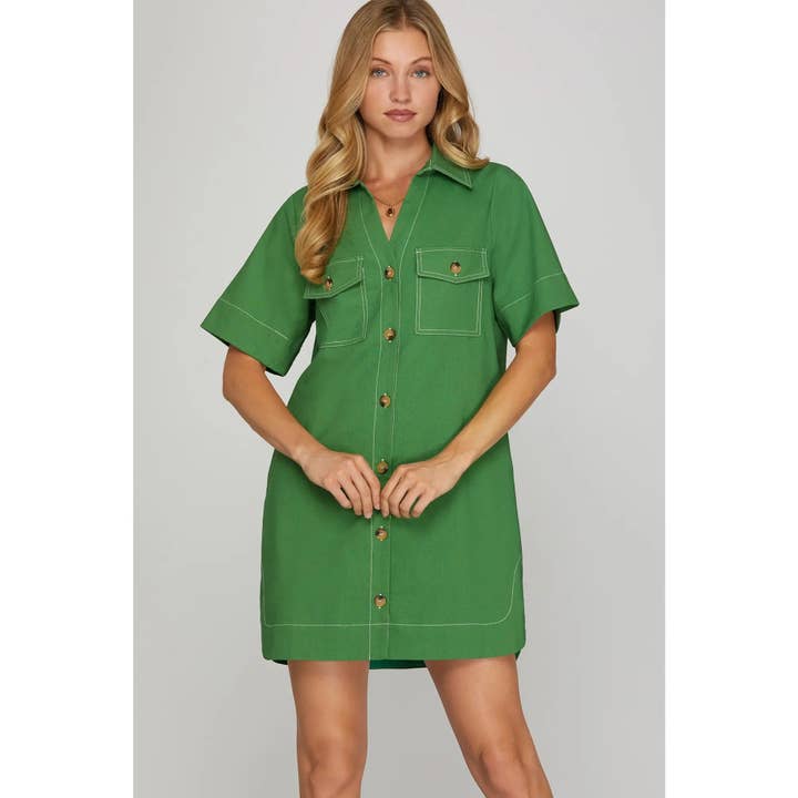 SHIRTS MINI DRESS for wholesale by STYLE USA