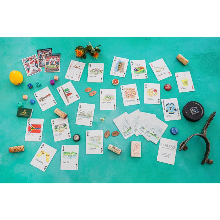 Fort52 - Venta al por mayor Baraja de cartas - Set St. Louis1