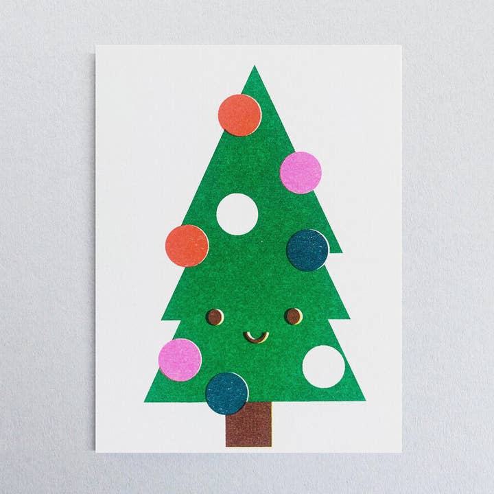 Mini carte Sapin de Noël pour la vente par Scout Editions