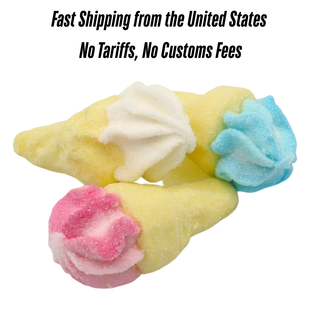 Swedish Sweets Wholesale LLC - Swedish Candy - Wholesale Marshmallow - Swedish Candy - Ice Cream Cones Marshmallows - Bulgari1