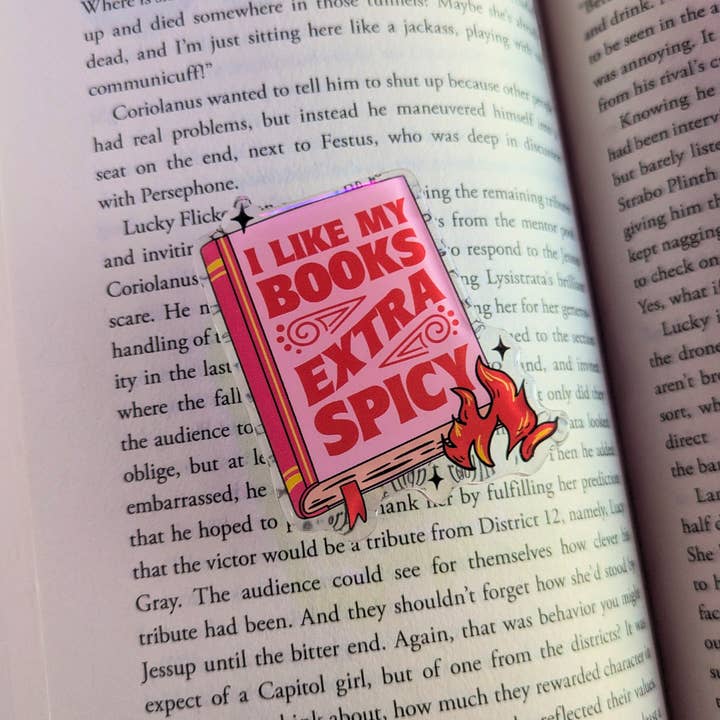 Indigo Maiden - Wholesale Phone Grip - I Like My Books Extra Spicy Phone Grip
