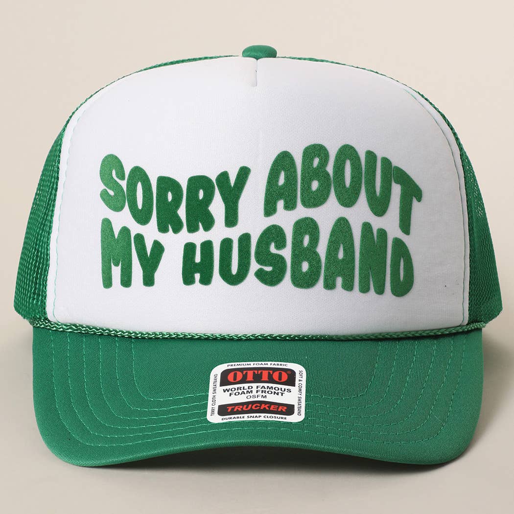 Fashion City – wholesale Truckerkeps – Unisex – Förlåt för min fru&man meshkeps40