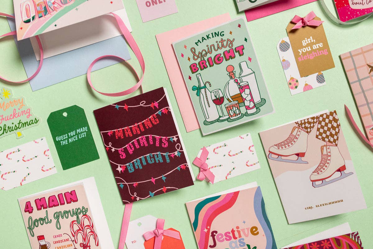 Talking Out of Turn - Wholesale Christmas Card - Holiday Greeting Cards23