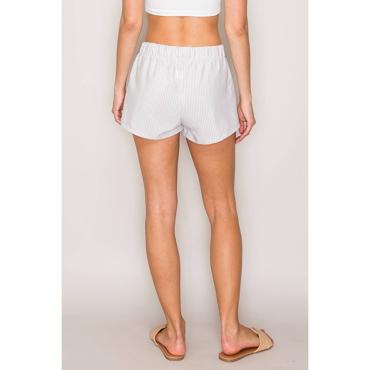 Popular 21 - Wholesale Shorts - Women's - Low Rise Boxer Shorts with Buttons at Front2