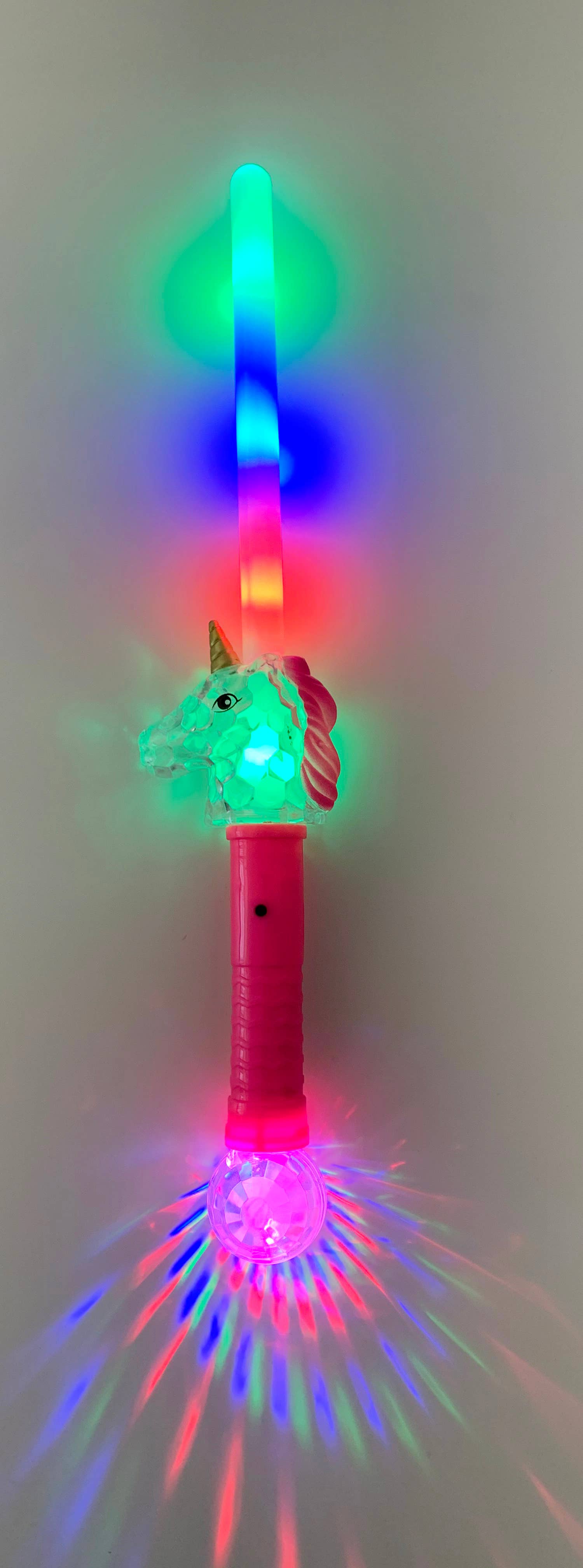 Perfect Holiday - Wholesale Light-Up Toy - Kids & Baby - Unicorn Light Up Wand - Assorted Colors
0