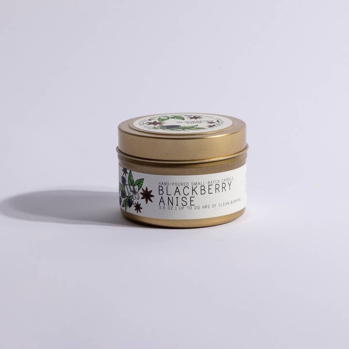 Just Bee - Wholesale Jar/Filled Candle - Blackberry Anise - Just Bee Candles