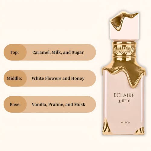 French Arabian Perfumes - Wholesale Perfume/Eau de Toilette - Lattafa Eclaire 100ml Eau De Parfum Unisex Gourmand Perfume