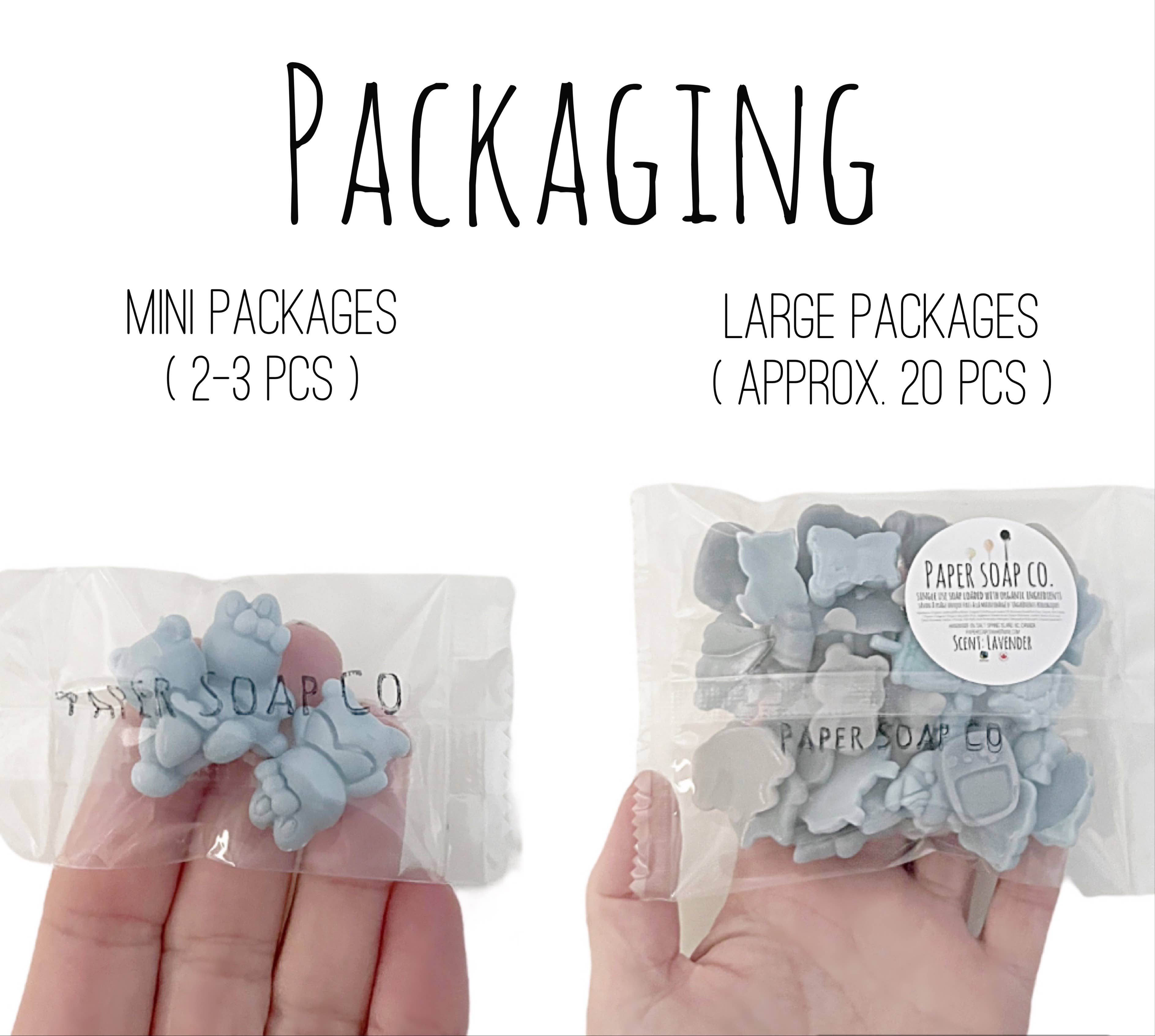 Paper Soap Co - Wholesale Bar Soap - Assorted - Mini Individual Soap9