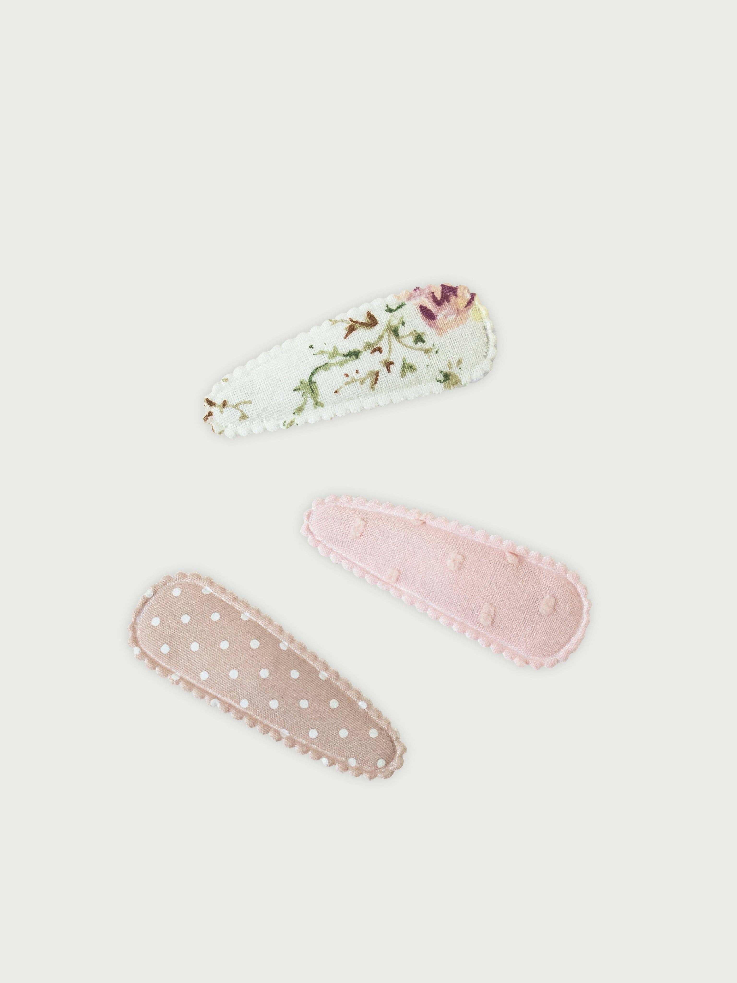 Colored Organics - Wholesale Hair Accessories Set - Kids - 3-Pack Hair Clip Set25