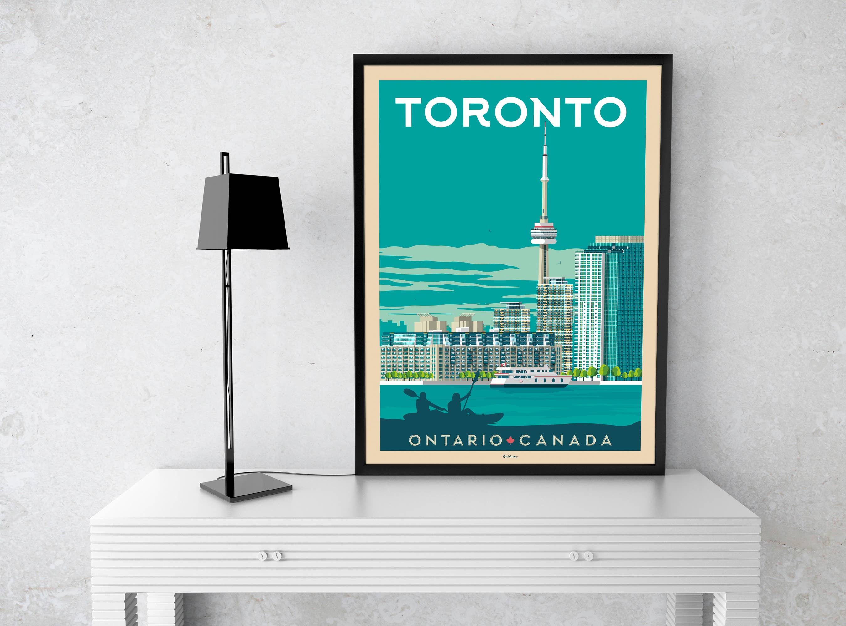 Olahoop Travel Posters - Wholesale Poster - Toronto Ontario - Canada travel poster4