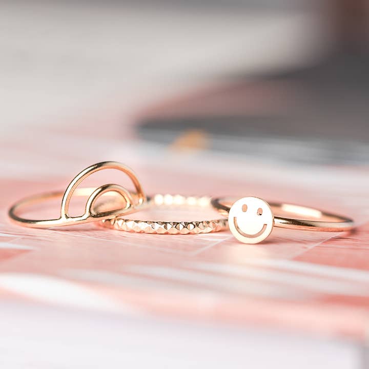 Mineral and Matter - Wholesale Band/Stacked Ring - Sunbelt Studded Band Stacking Ring