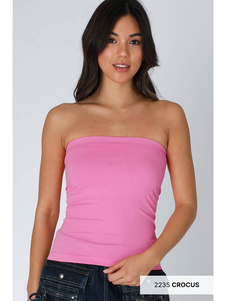 NIKIBIKI - Vendita all'ingrosso Bralette - Donna - NS8418 - Top a Tubo a Due Strati4