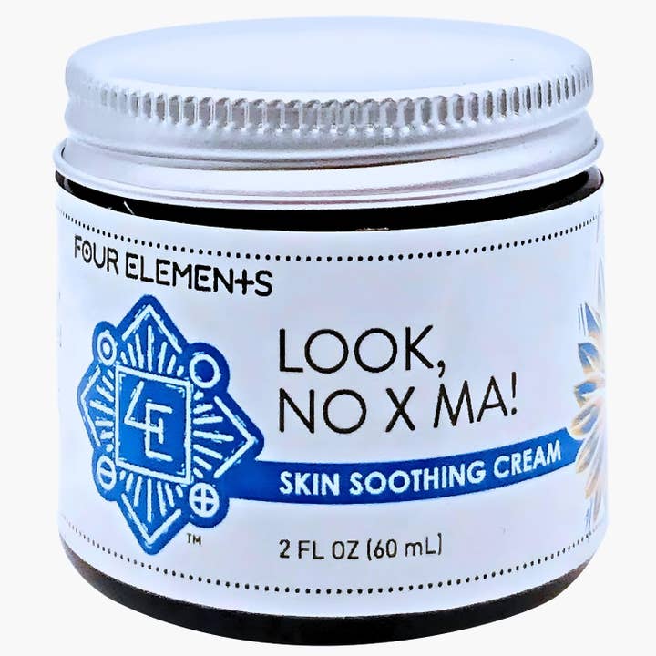 Four Elements Organic Herbals - Wholesale Healing Salve/Balm/Cream - Look, No X Ma! Skin Soothing Cream - 2 oz