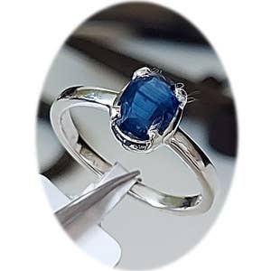 Sterling Stone Ring - Kyanite for wholesale by Crystal Earth Sterling