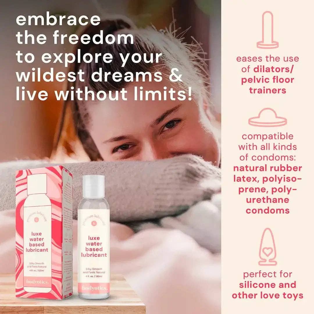 Bodyotics - Wholesale Personal Lubricant - Water Based Lubricant - Bodyotics Intimate Lube- 4oz4