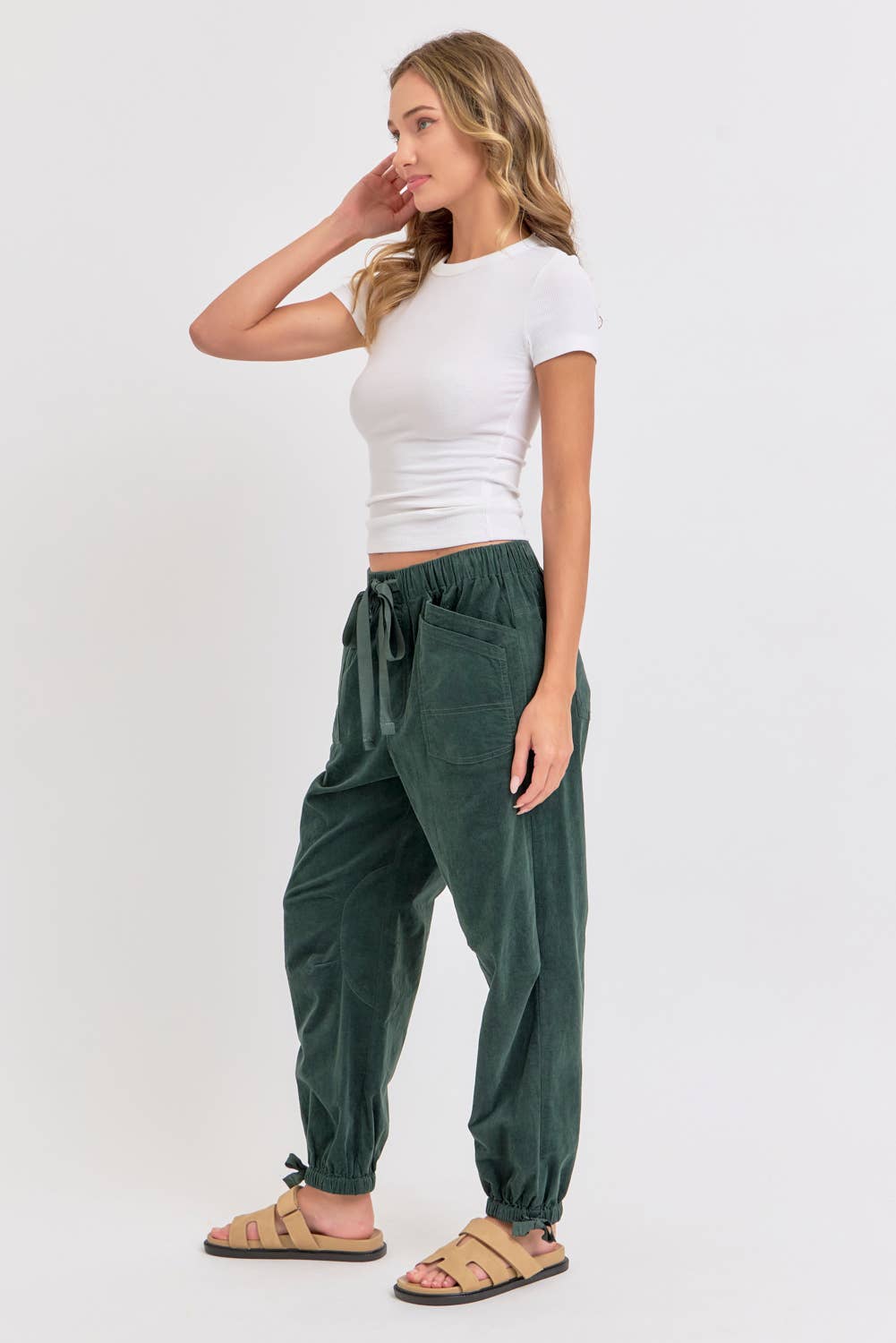 Sweet Lovely by Jen – wholesale Lounge Sweatpants/jogging bottoms – Women's – CORDUROY PULL-ON-PANTS/JOGGER41