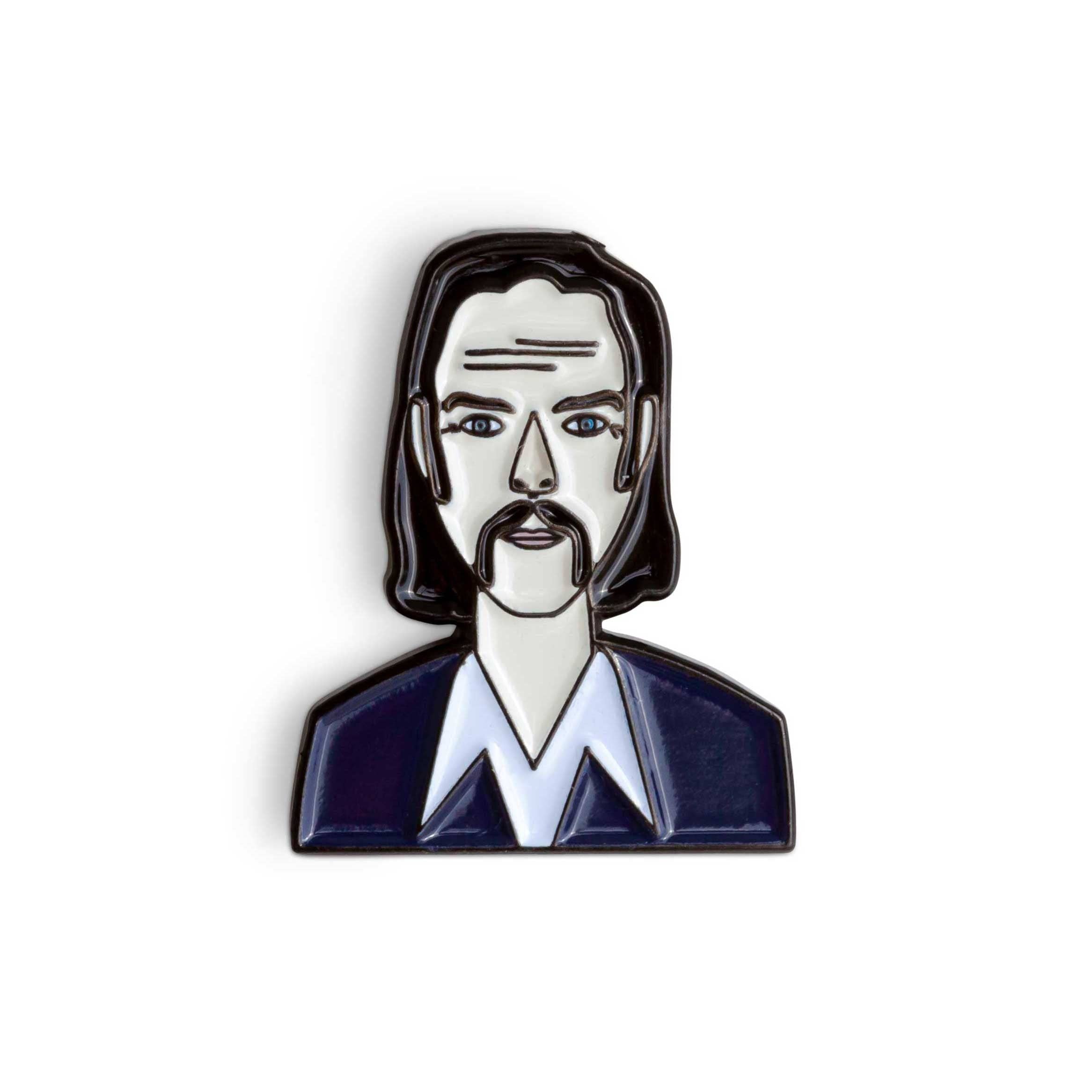 Judy Kaufmann – Engroshandel Reversnål/knap – Nick emalje-pin til boghandlere og konceptbutikker1