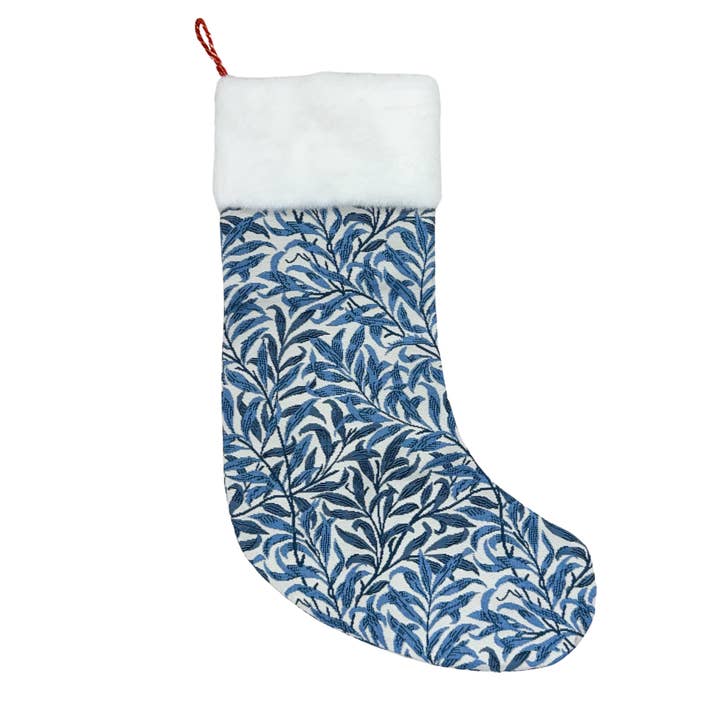 Signare Tapestry – wholesale Holiday Stocking – William Morris Willow Bough - Christmas Stocking