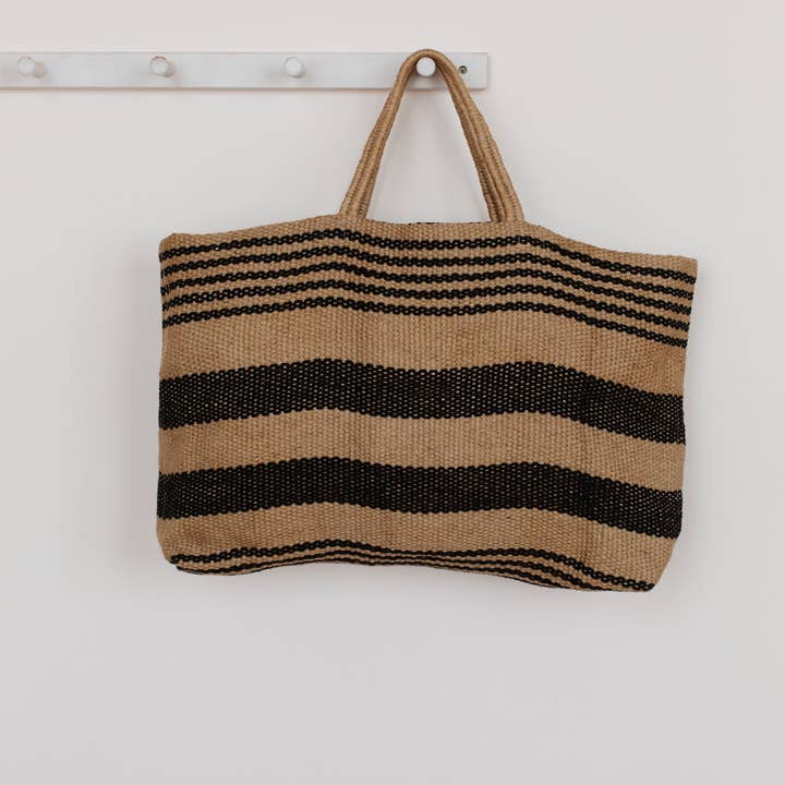 Will & Atlas - Wholesale Tote Bag - Women's - Wide Reusable Tote Bag, Breton