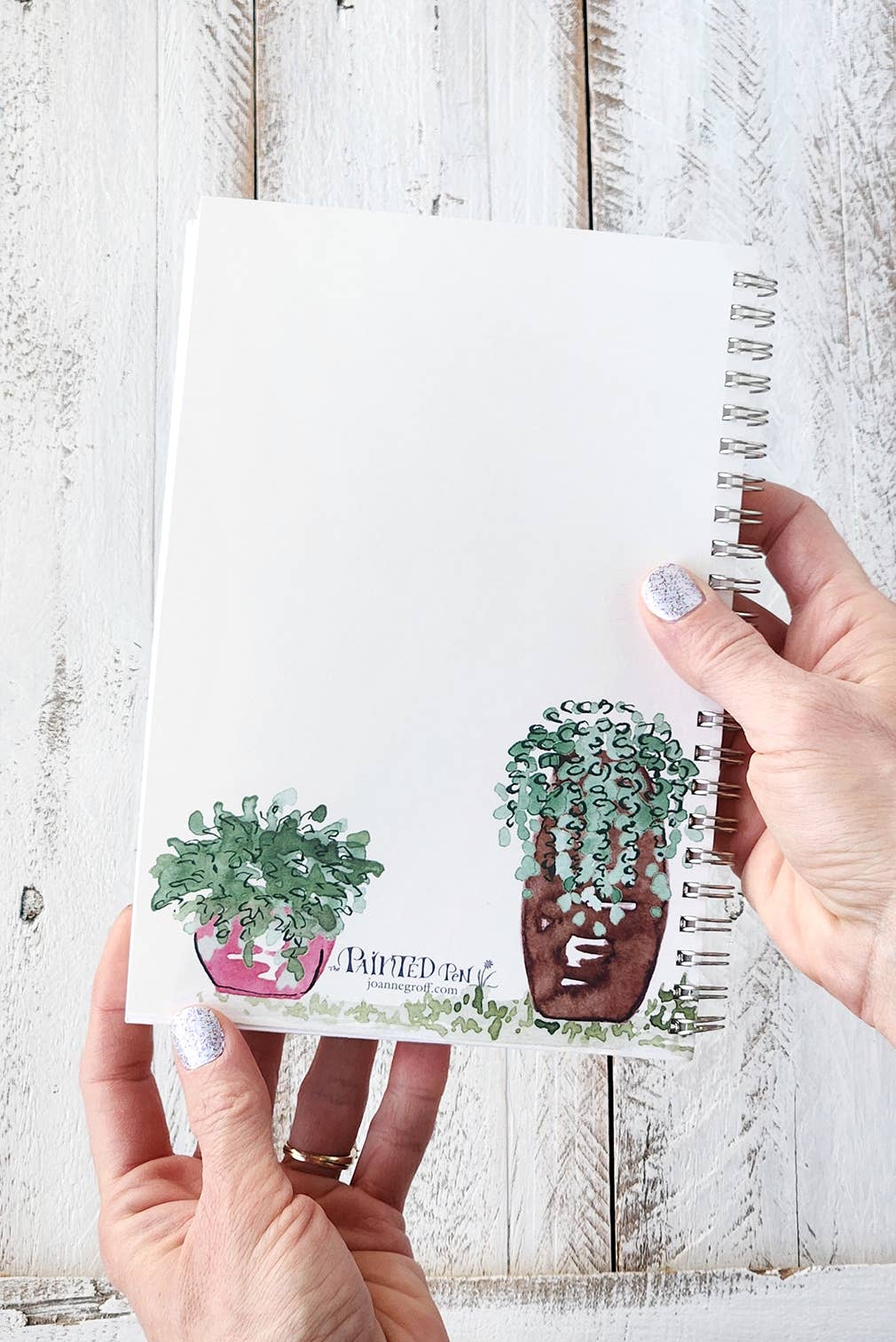 The Painted Pen - Wholesale Notebook - Summer Notebooks with Watercolor Cover Designs3