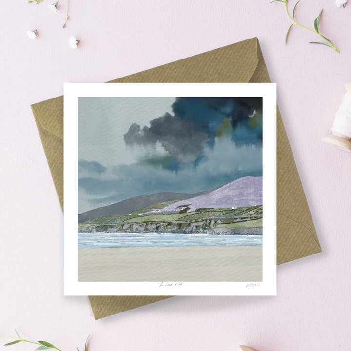 Tarjeta de felicitación THE COAST ROAD para venta al por mayor de Sayers Studio