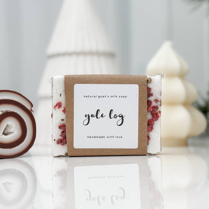 Aspen Essence - Wholesale Bar Soap - Yule Log Soap | Cocoa, Maple & Vanilla1