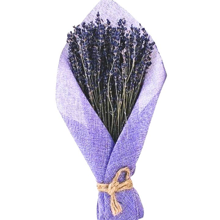 Botanico Ltd. - Wholesale Dried/pressed flowers - Lavender In Burlap