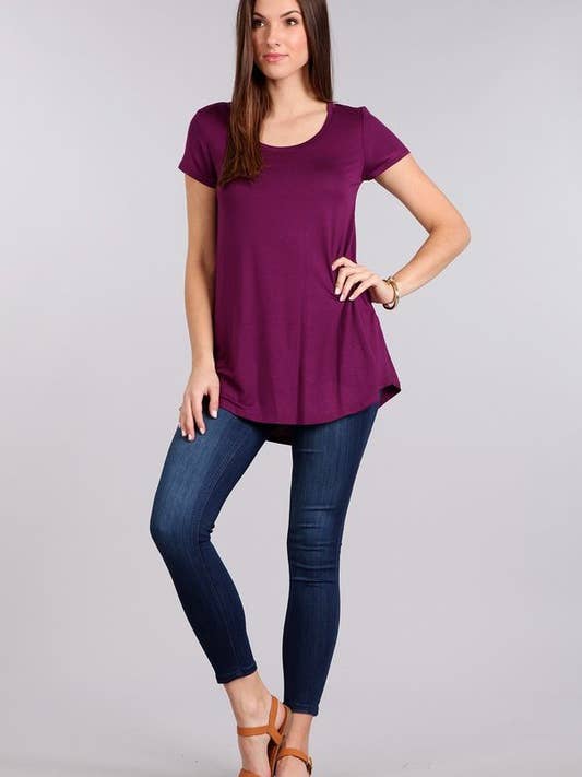 Chris & Carol Apparel – Großhandel T-Shirt – Damen – J413145T - Perfektes Basic-T-Shirt30