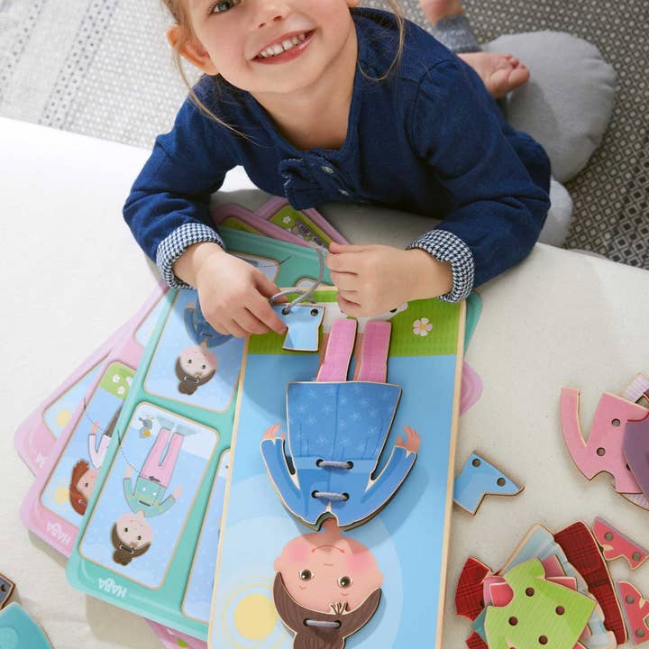 HABA USA - Wholesale Classic Toy - Kids - Dress Me Threading & Lacing Game7