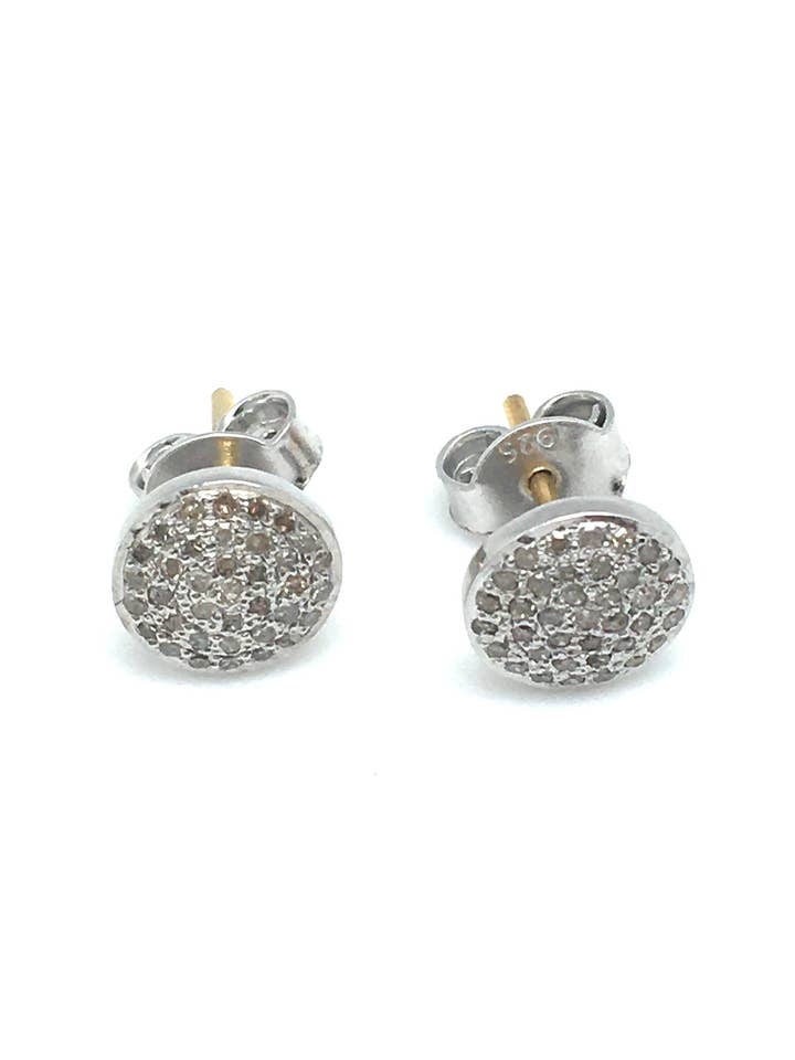 Clous d'oreilles en diamant, grands pour la vente par In2 design