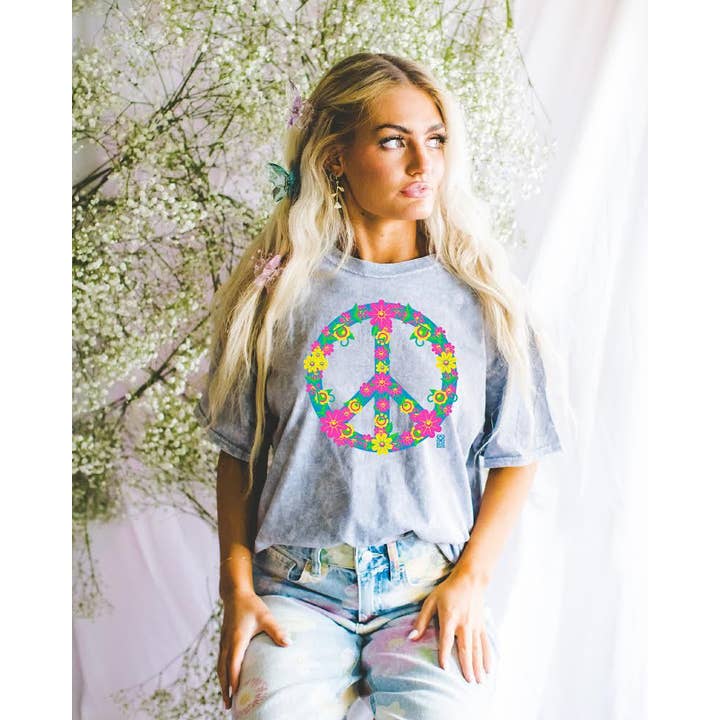 Hippie Peace Flower voor wholesale door Self Made Life Co
