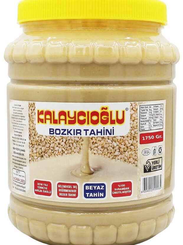 Kalaycioglu Pâte de Tahini Blanc Décortiqué Premium - 1750g pour la vente par Aladdin