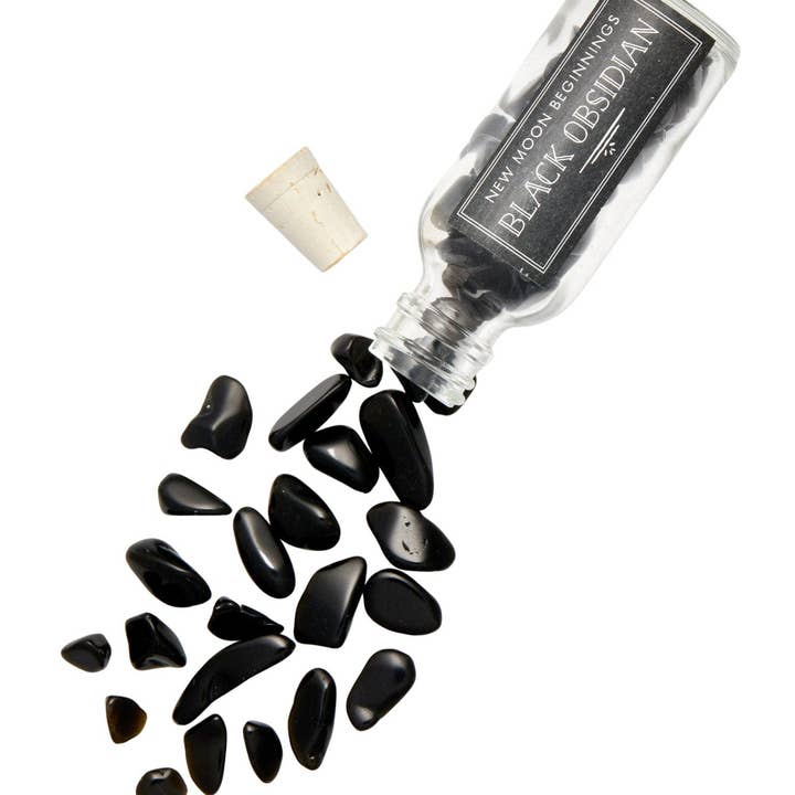 New Moon Beginnings - Wholesale Spiritual Stone/Crystal - Natural Gemstone Chips in a Bottle -70 stone types available29