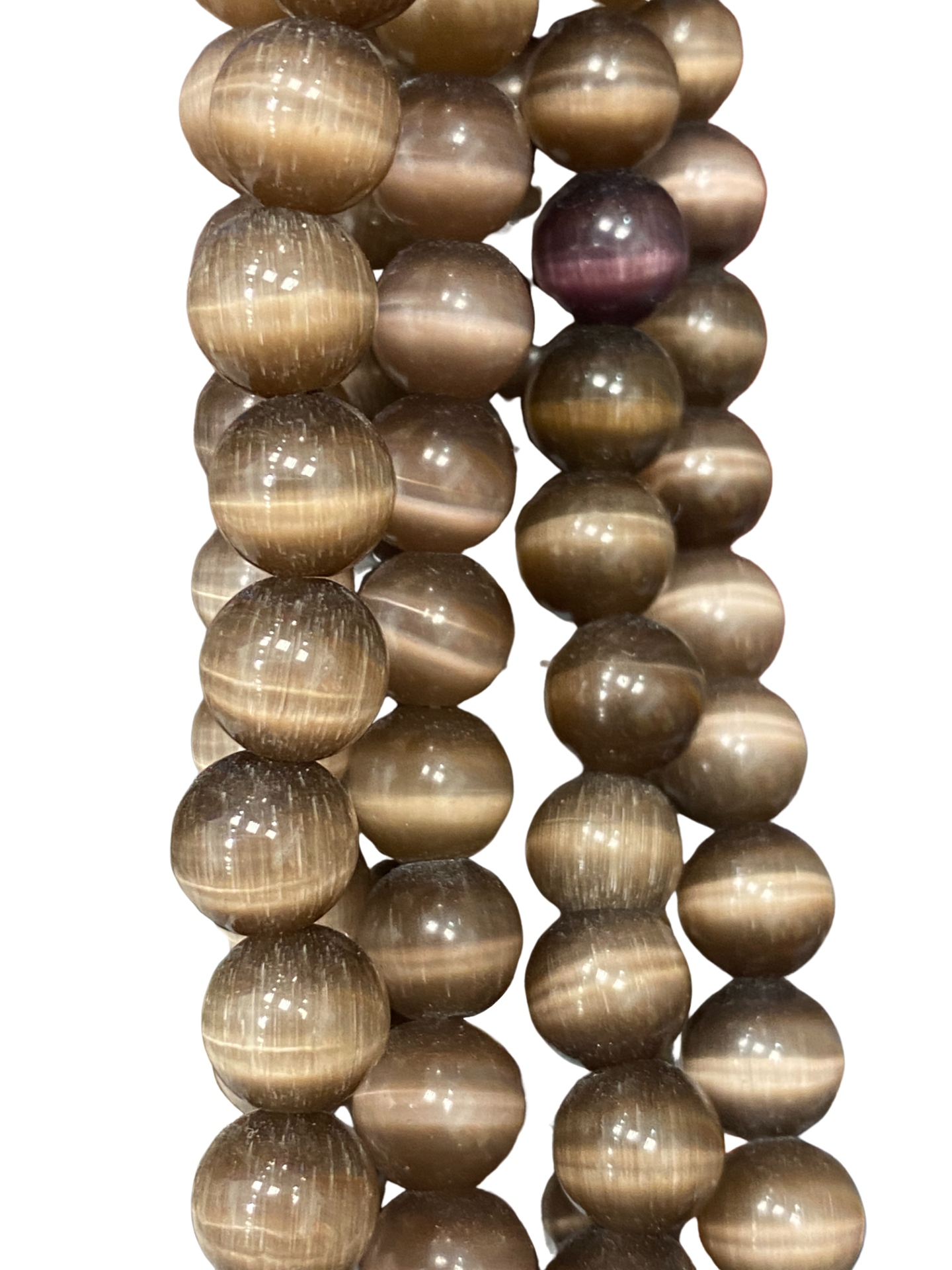 The Bead District - Vendita all'ingrosso Perline - Occhio di gatto da 8 mm, (lucido), rotondo/liscio9