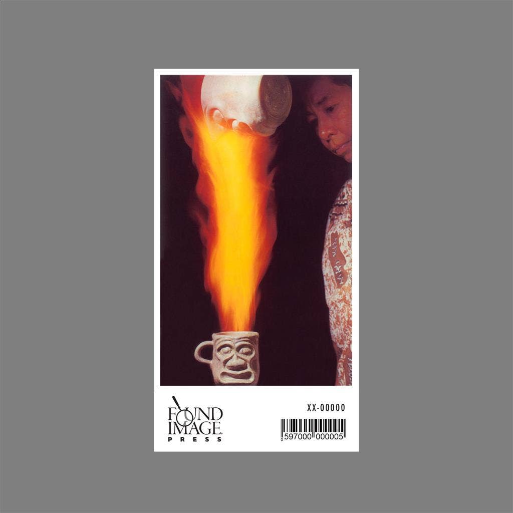 Found Image Press - Wholesale Sticker - Sticker NP-1006 Flaming Face Mug1