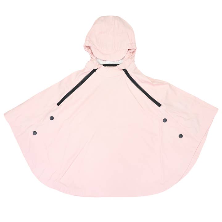 Waterproof Poncho & Rain Bag Dusty Pink for wholesale by Korango Australia